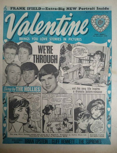 Valentine (Fleetway, 1960 series) 5 December 1964