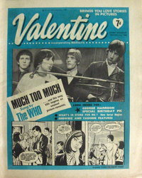 Valentine (Fleetway, 1960 series)  26 February 1966