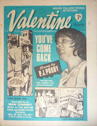 Valentine (Fleetway, 1960 series) 2 April 1966