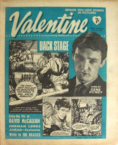 Valentine (Fleetway, 1960 series) 21 May 1966 (21 May 1966)