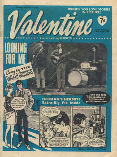 Valentine (Fleetway, 1960 series) 6 August 1966 (6 August 1966)