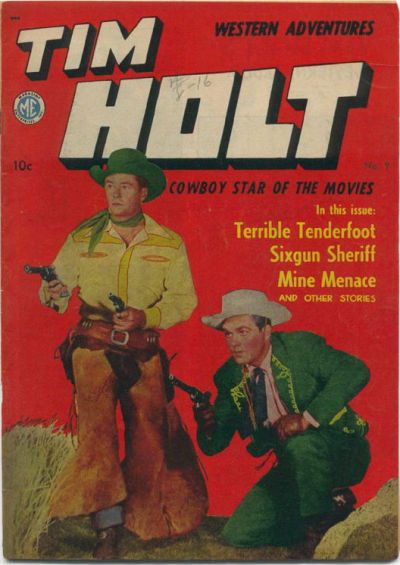 Tim Holt (Magazine Enterprises, 1948 series) #9 (Sepember 1949)