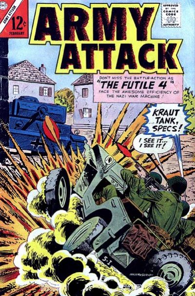 Army Attack (Charlton, 1965 series) #47 (February 1967)