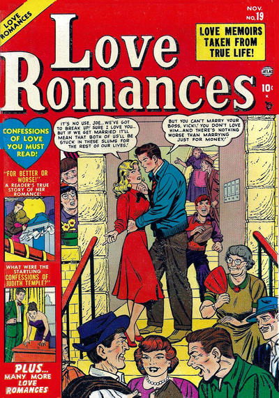 Love Romances (Marvel, 1949 series) #19 November 1951