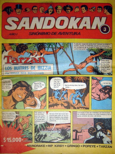 Sandokan Sinónimo de aventura  #3 (13 October 1982)