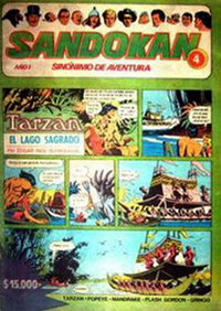 Sandokan Sinónimo de aventura  #4 (20 October 1982)