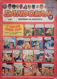 Sandokan Sinónimo de aventura  #17 (16 February 1983)