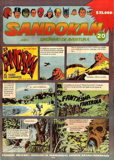 Sandokan Sinónimo de aventura  #20 (30 March 1983)