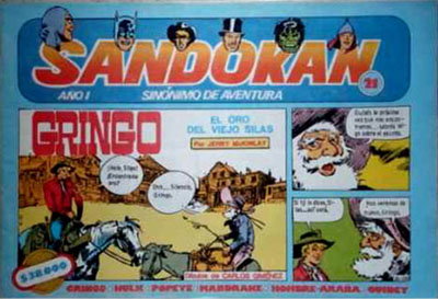 Sandokan Sinónimo de aventura  #21 (13 April 1983)
