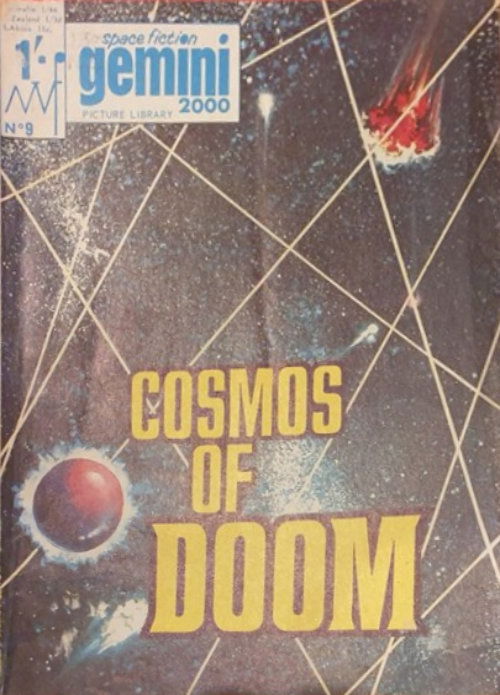 Gemini 2000 Space Fiction Picture Library (MV Features, 1966 series) #9 — Cosmos of Doom (May 1966)