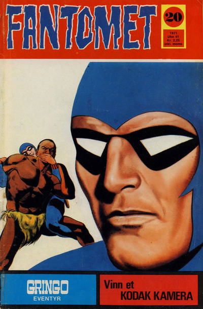 Fantomet (Romanforlaget, 1966 series) #20/1971 (uke 41 1971)