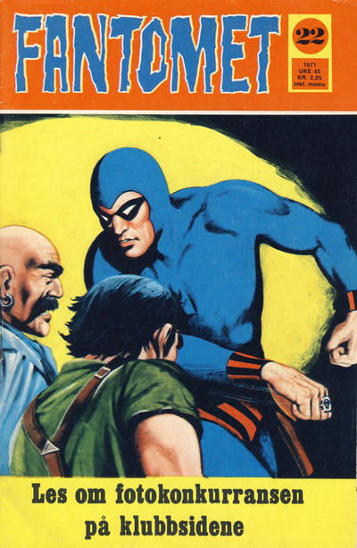 Fantomet (Romanforlaget, 1966 series) #22/1971 (uke 45 1971)