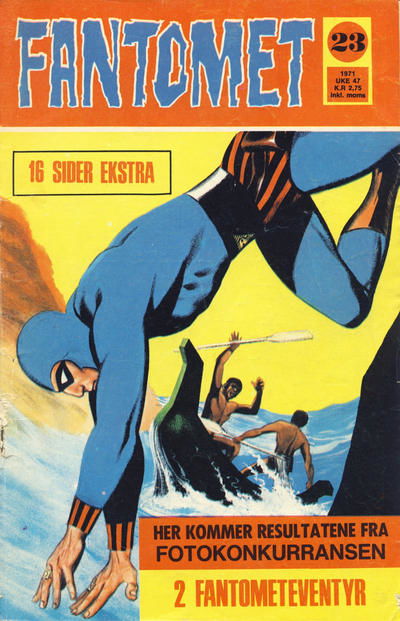 Fantomet (Romanforlaget, 1966 series) #23/1971 (uke 47 1971)
