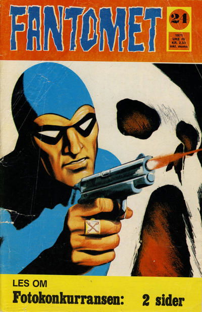 Fantomet (Romanforlaget, 1966 series) #24/1971 (uke 49 1971)