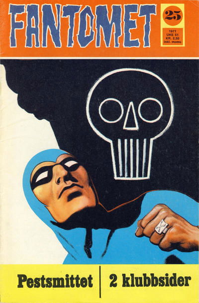 Fantomet (Romanforlaget, 1966 series) #25/1971 (uke 51 1971)