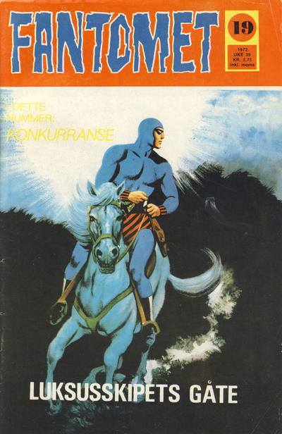 Fantomet (Romanforlaget, 1966 series) #19/1972 (uke 39 1972)