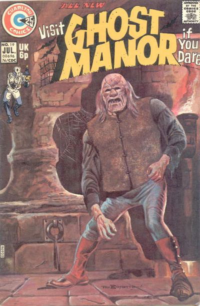 Ghost Manor (Charlton, 1971 series) #19 July 1974