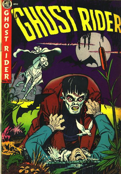 The Ghost Rider (Magazine Enterprises, 1950 series) #10 [A-1 No. 71] December 1952