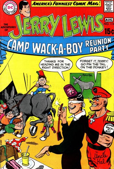 The Adventures of Jerry Lewis (DC, 1957 series) #113 (July-August 1969)