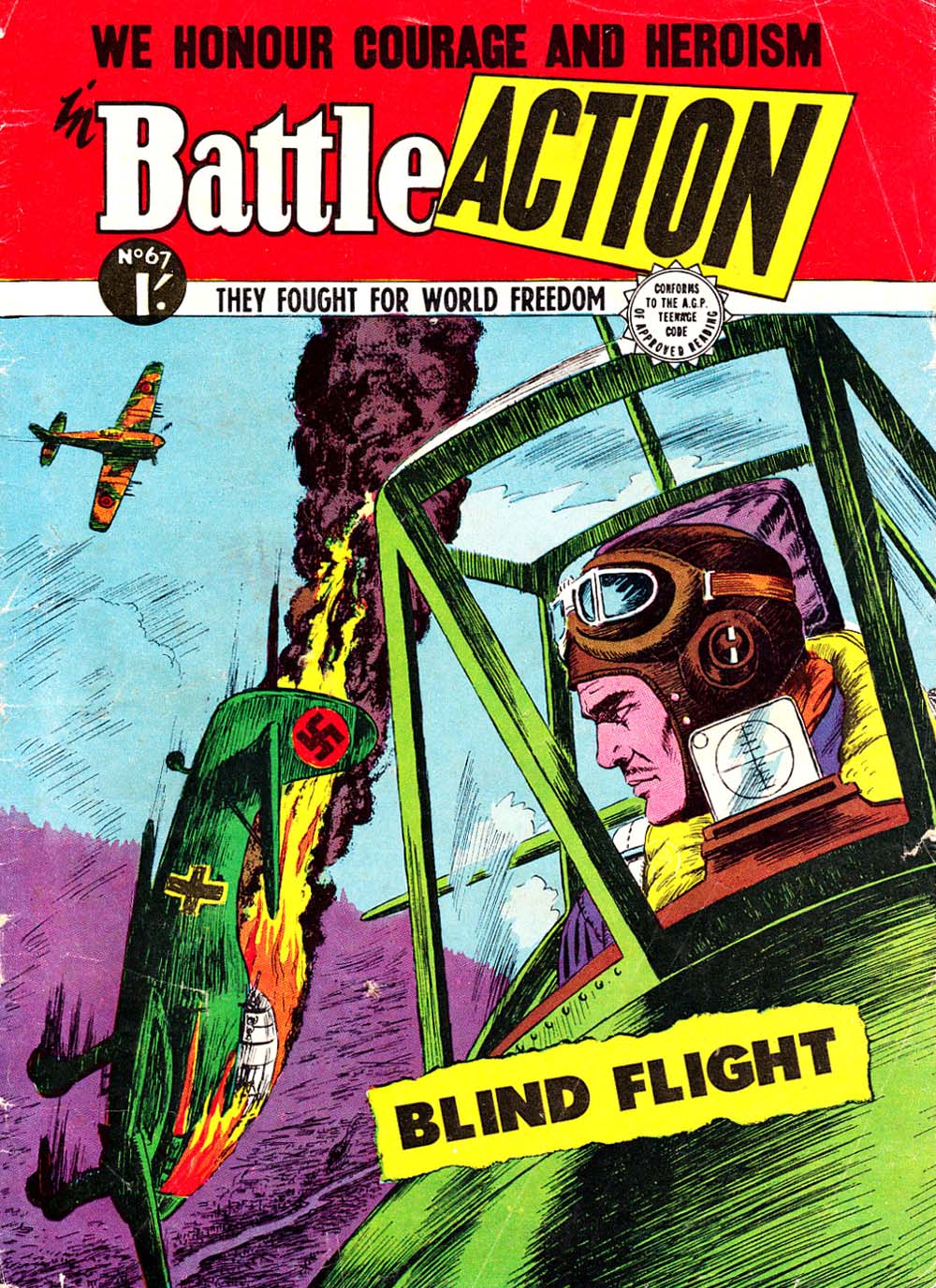 Battle Action (Horwitz, 1954 series) #67 (July 1960)