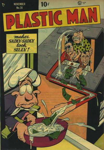 Plastic Man (Quality, 1943 series) #20 November 1949