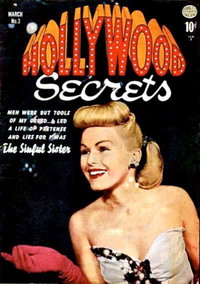 Hollywood Secrets (Quality, 1949 series)  #3 (March 1950)