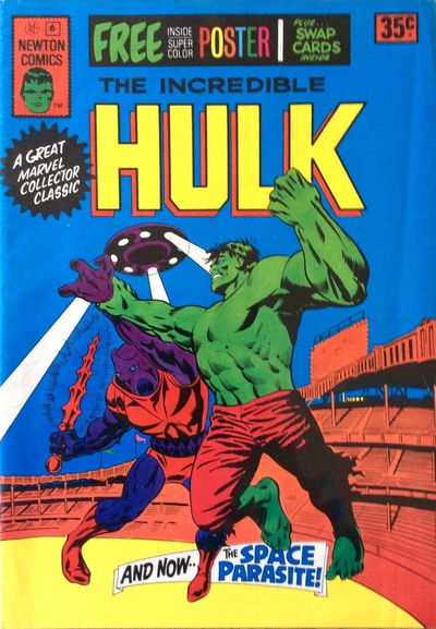 The Incredible Hulk (Newton, 1975 series) #6 [September 1975?]