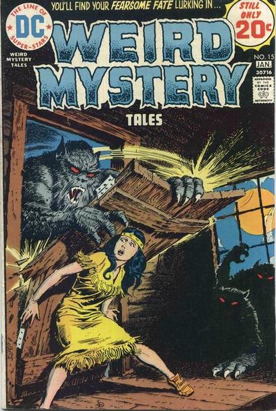 Weird Mystery Tales (DC, 1972 series) #15 (December 1974-January 1975)