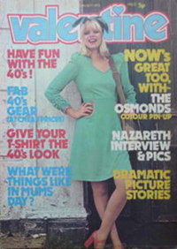 Valentine (IPC, 1968 series) 8 September 1973