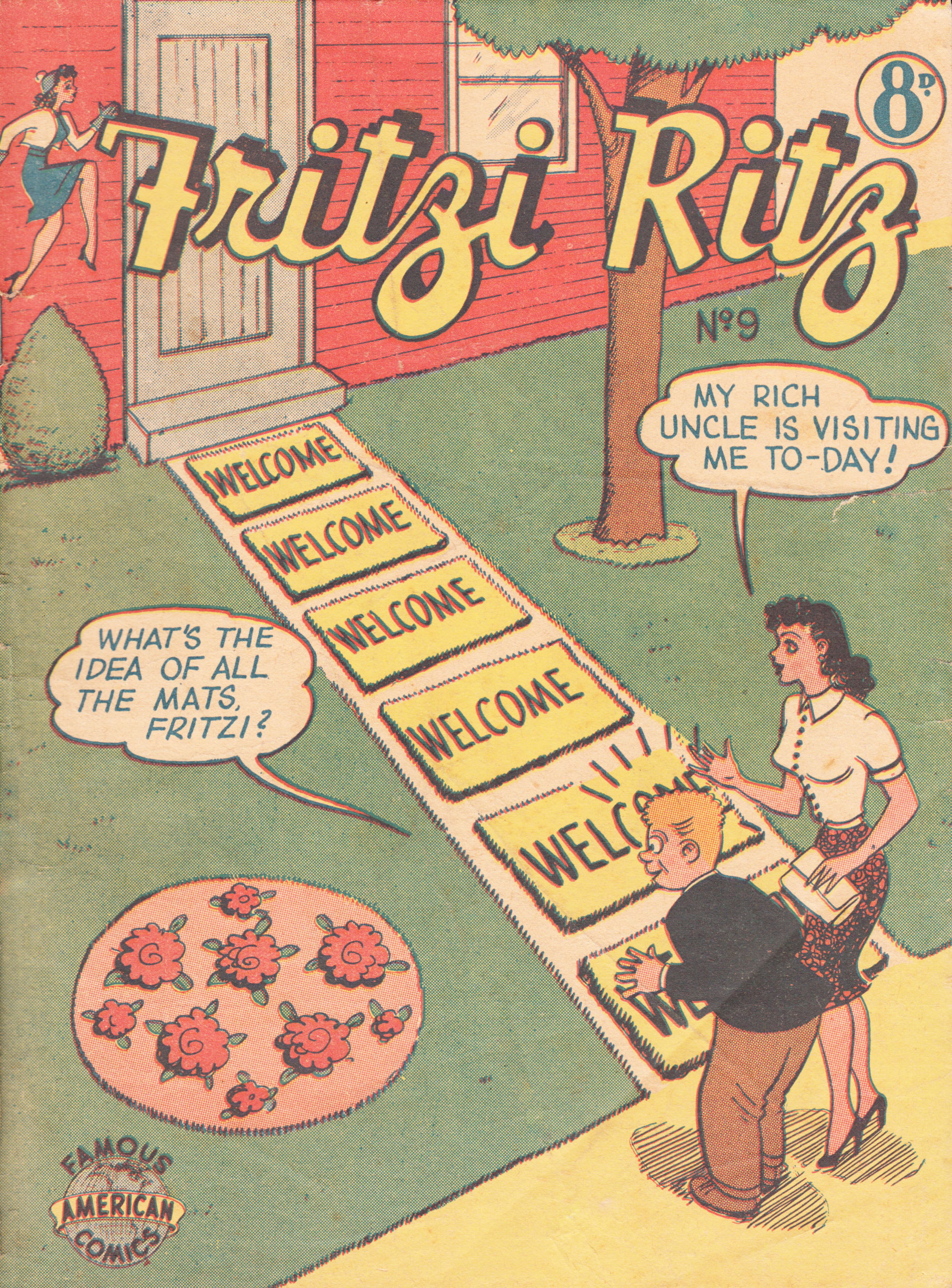 Fritzi Ritz (New Century, 1953 series) #9 ([May 1954?])