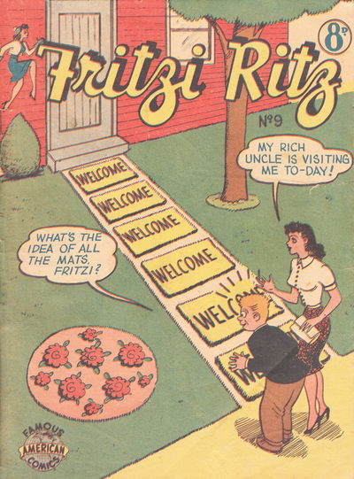 Fritzi Ritz (New Century, 1953 series) #9 [March 1954?]