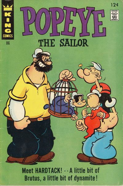 Popeye (King, 1966 series) #86 June 1967