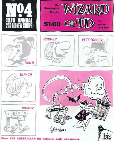 The Wonderful Wacky Wizard of Id (Ibis, 1966 series)  #4 (1970) — 1970 Annual