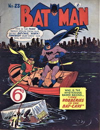 Batman (KGM, 1952 series) #23 — The Robberies in the Bat-Cave
