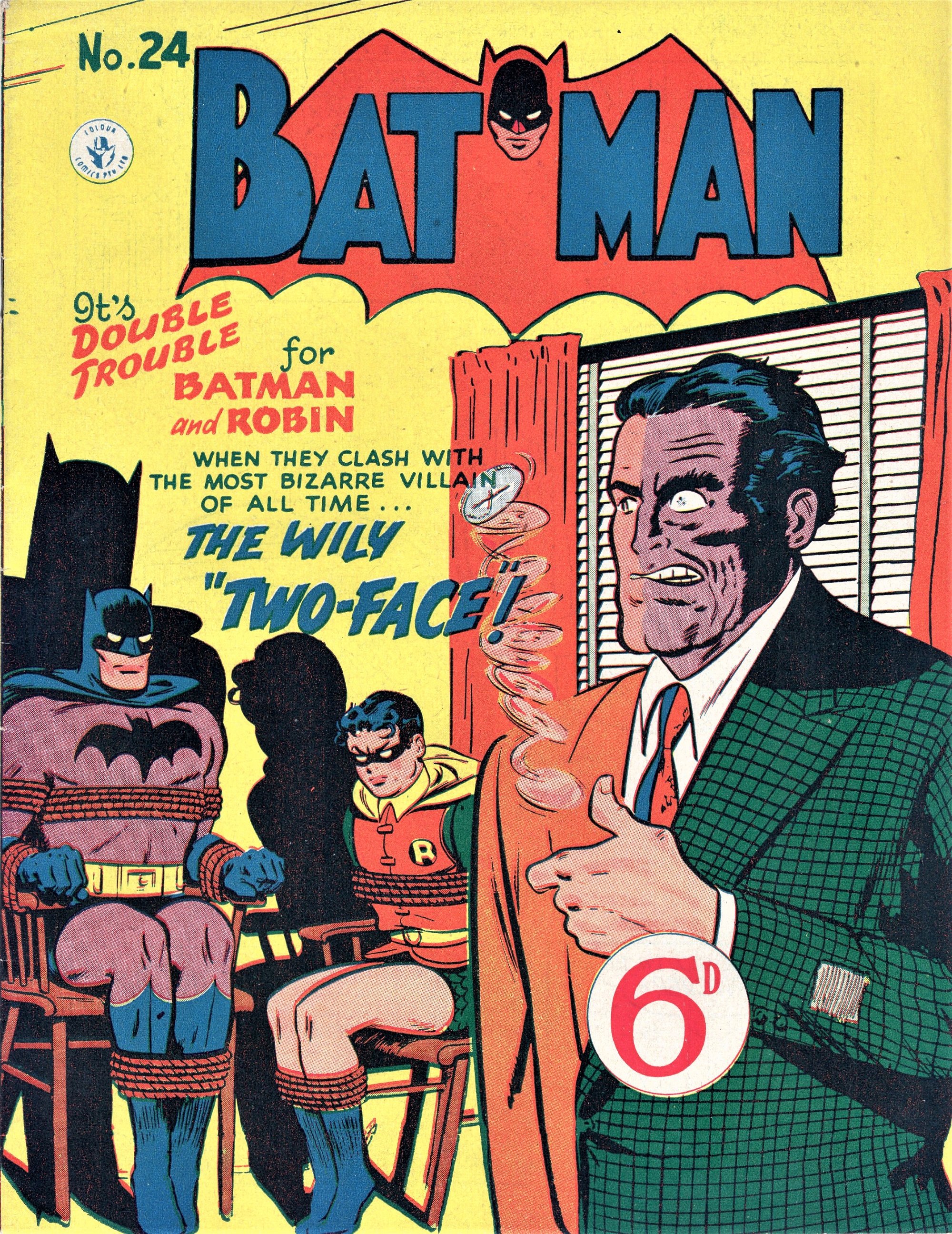 Double face  Batman comic art, Batman comics, Comic villains