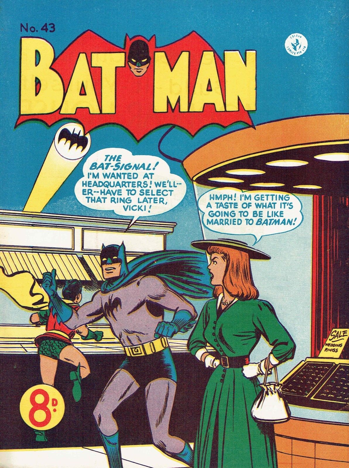 Batman (Colour Comics, 1950 series) #43 ([December 1953])