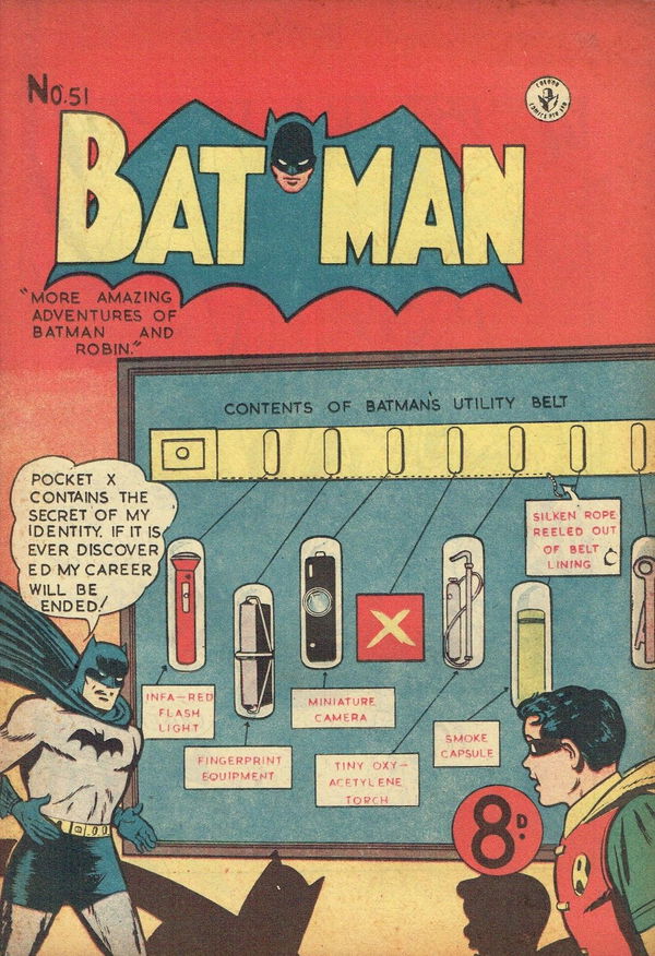 Batman (Colour Comics, 1950 series) #51 ([August 1954])