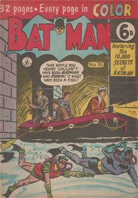Batman (Colour Comics, 1956 series) #76 — The 10,000 Secrets of Batman