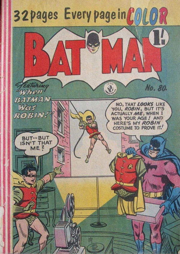 Batman (Colour Comics, 1950 series) #80 ([January 1957])