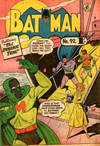 Batman (Colour Comics, 1950 series)  #92 ([January 1958])