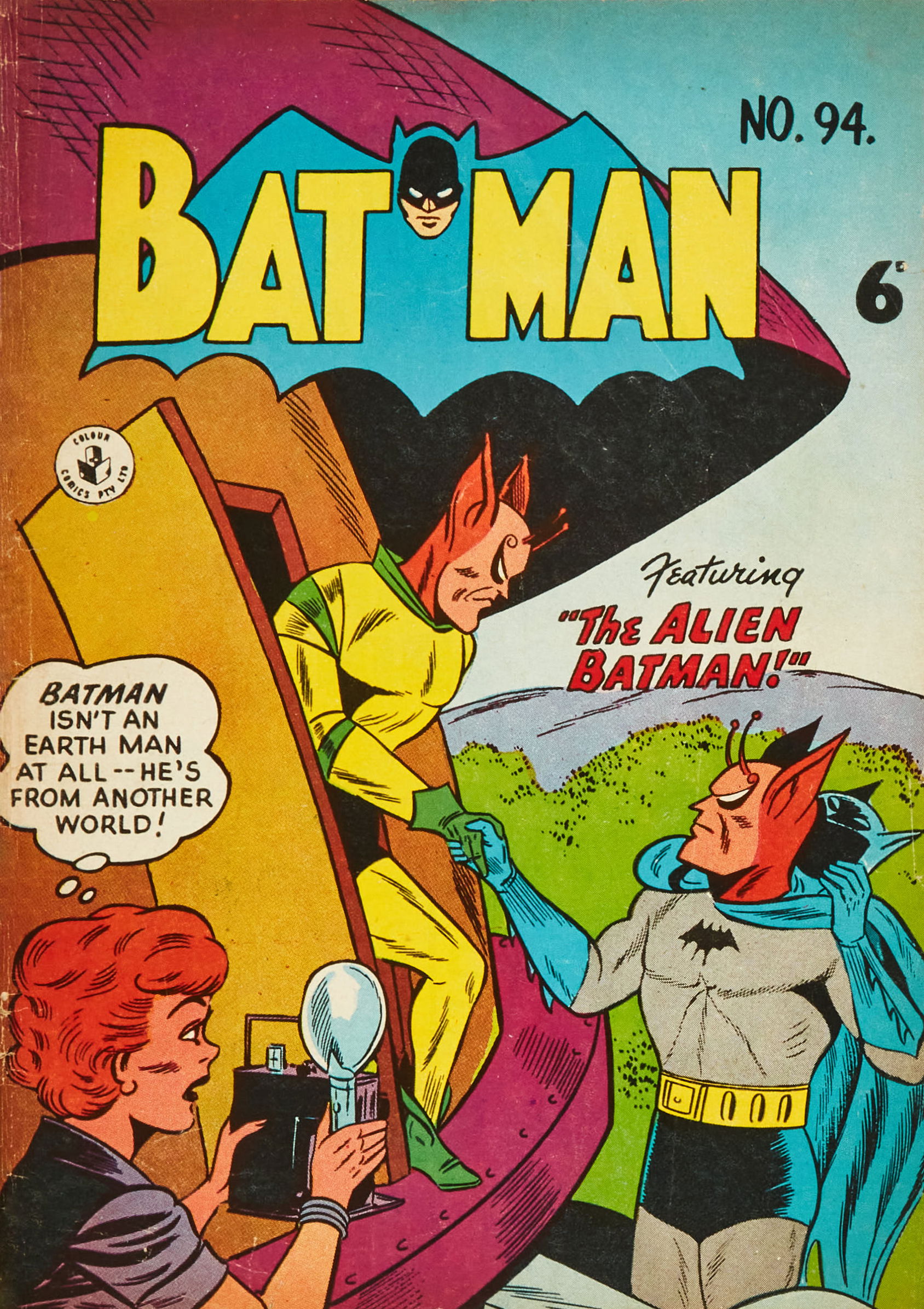 Batman (Colour Comics, 1956 series) #94 (March 1958)