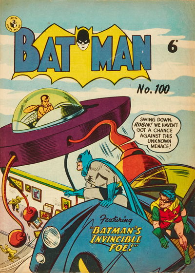 Batman (Colour Comics, 1956 series) #100 [September 1958]