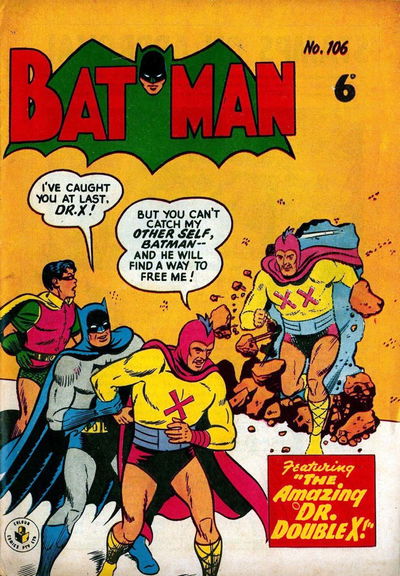 Batman (Colour Comics, 1956 series) #106 March 1959