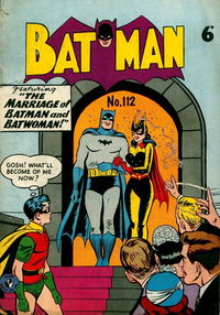 Batman (Colour Comics, 1956 series) #112 [October 1959?]