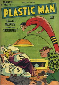 Plastic Man (Quality, 1943 series) v1#16 March 1949