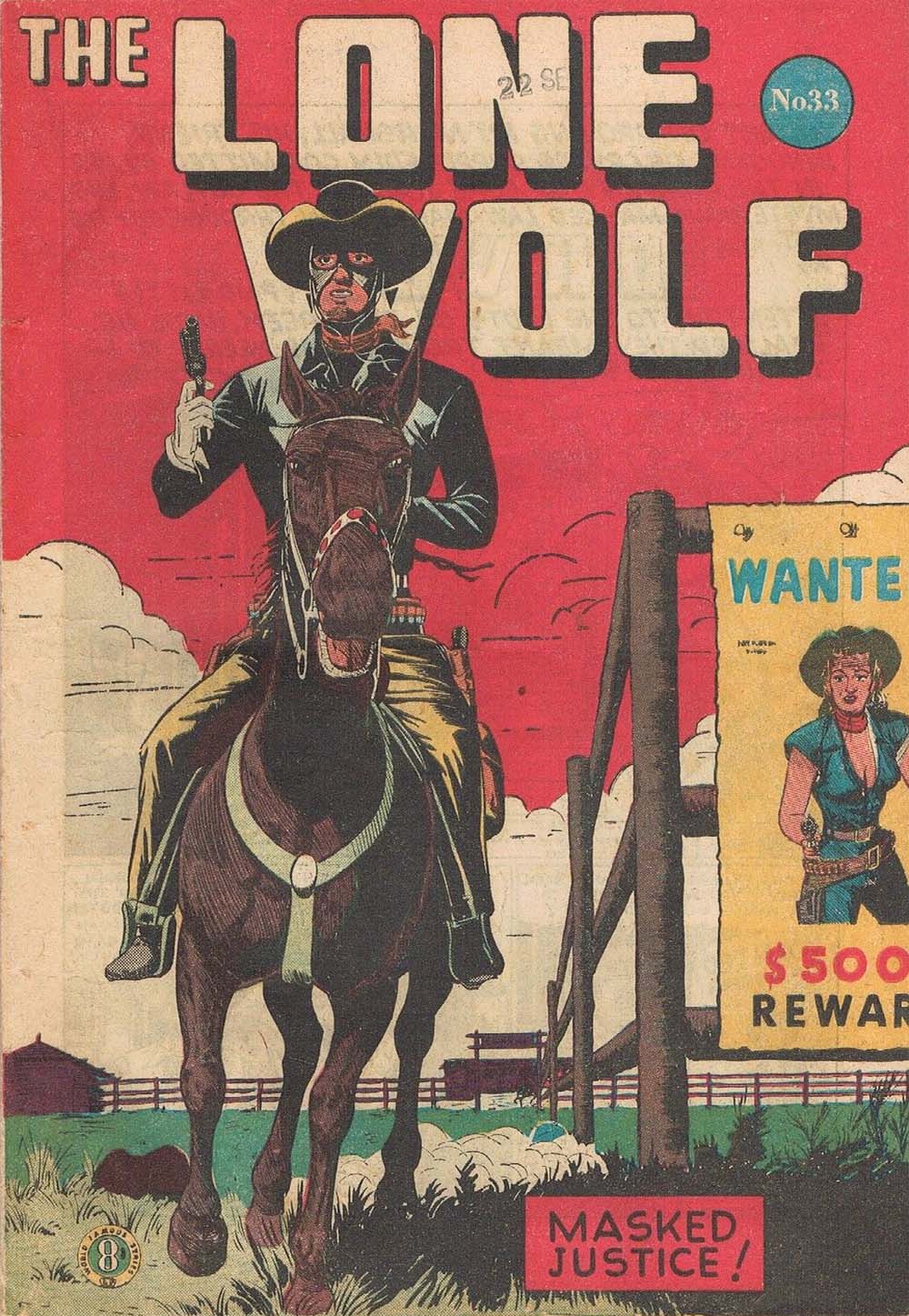 The Lone Wolf (Atlas, 1951? series) #33 ([October 1953?])