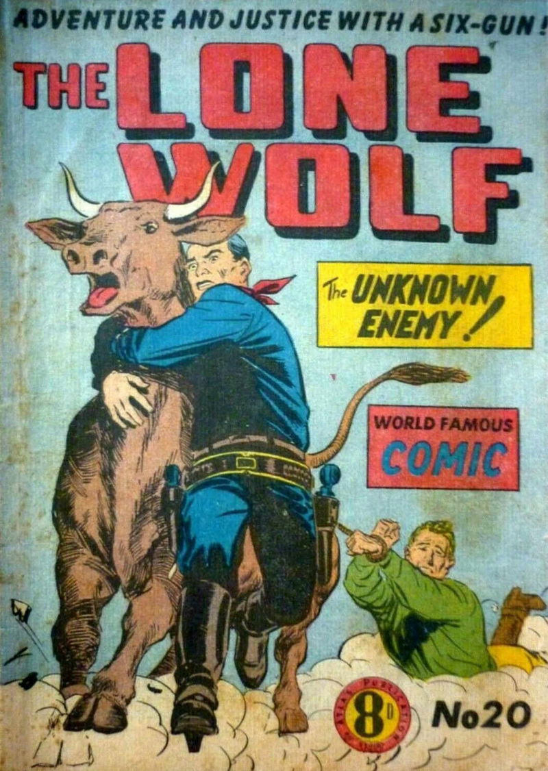 The Lone Wolf (Atlas, 1951? series) #20 ([September 1952?])