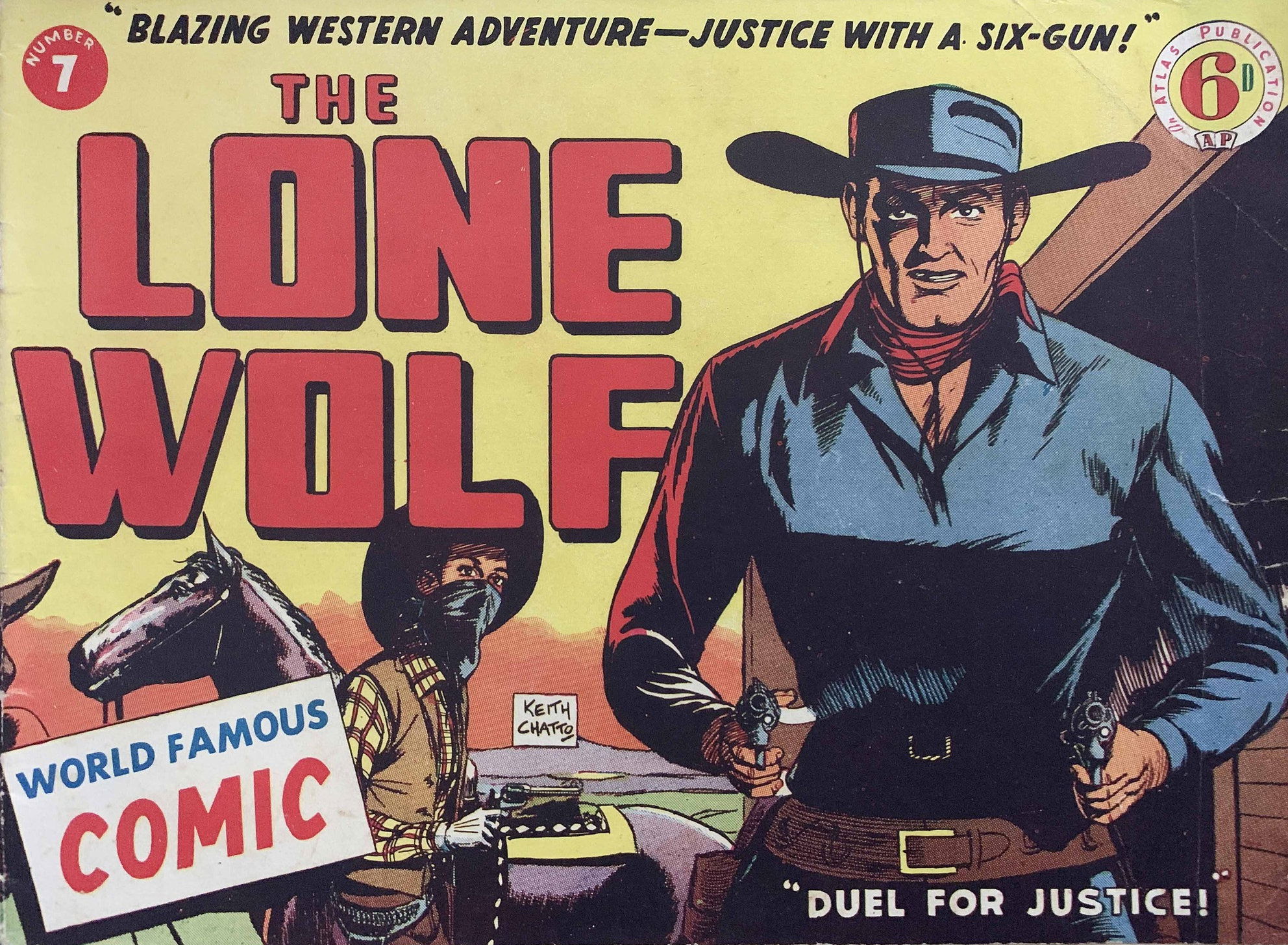 The Lone Wolf (Atlas, 1951? series) #7 ([August 1951?])