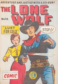 The Lone Wolf (Atlas, 1951? series) #16 [May 1952?]