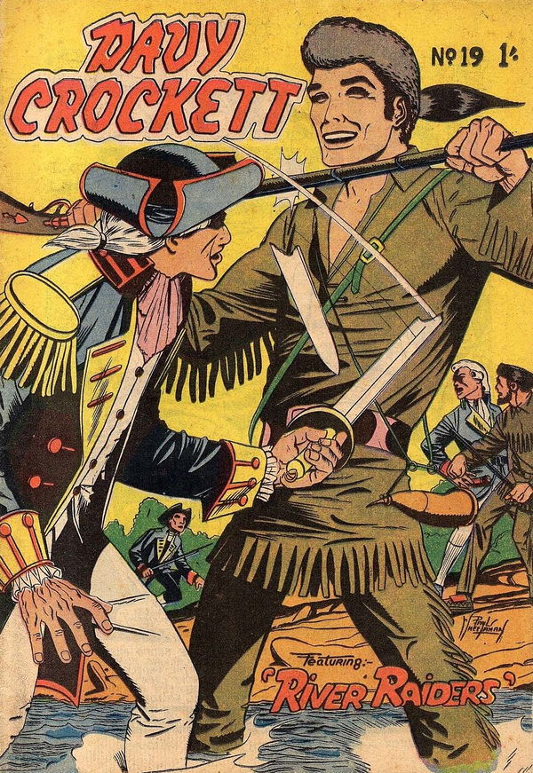 Davy Crockett (Youngs, 1956 series) #19 ([July 1957])